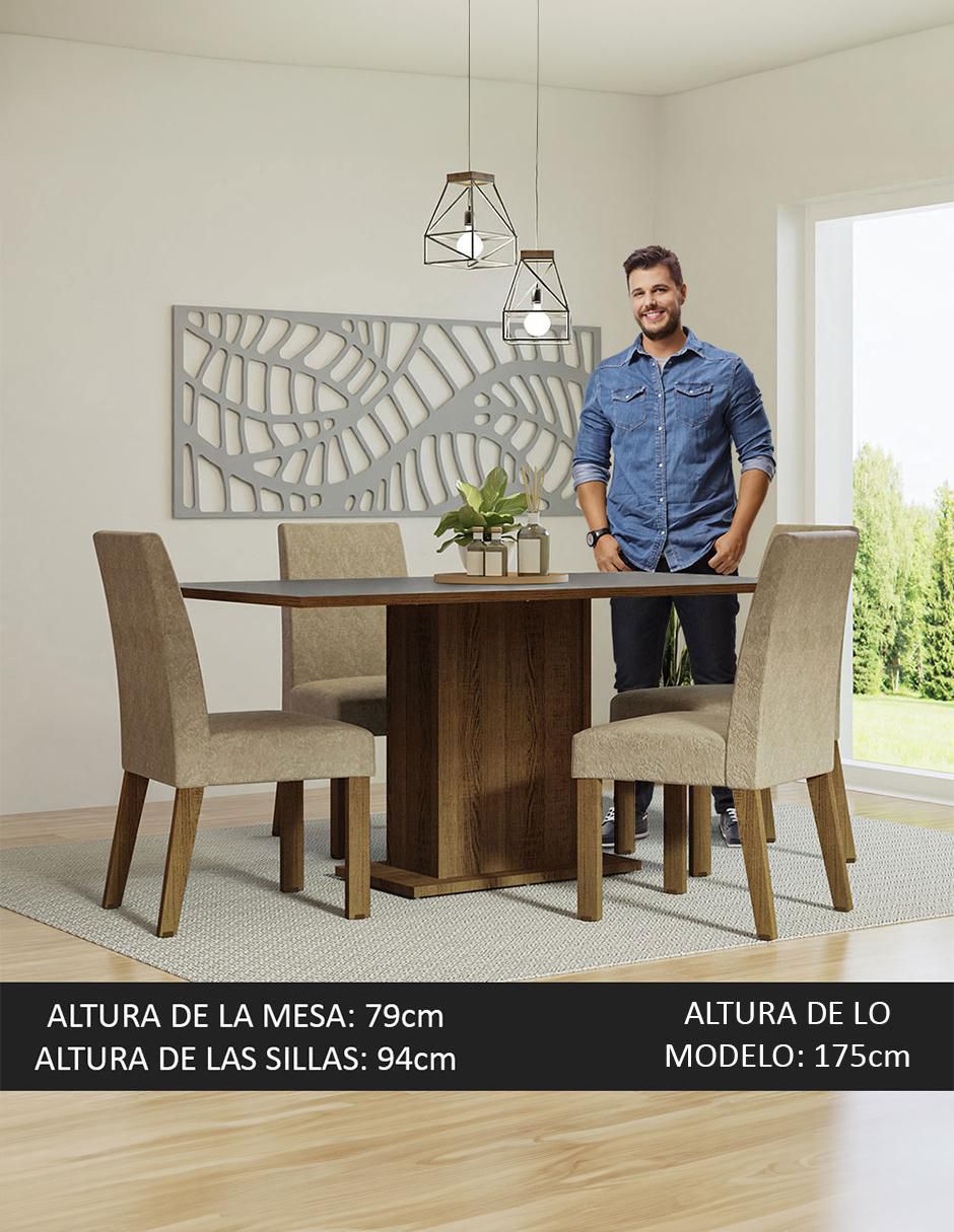 Comedor Keila para 4 personas 12