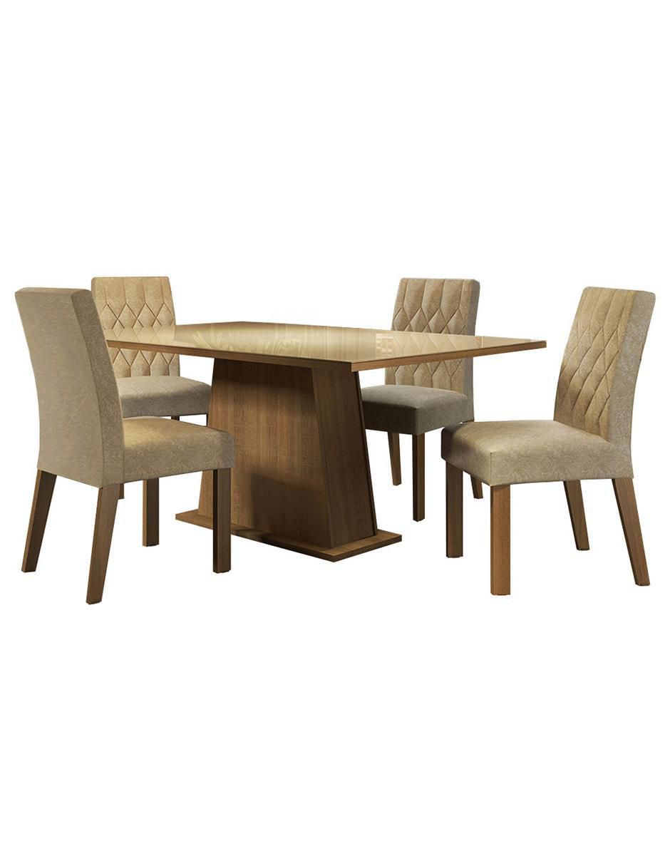 Comedor Aryeli para 4 personas