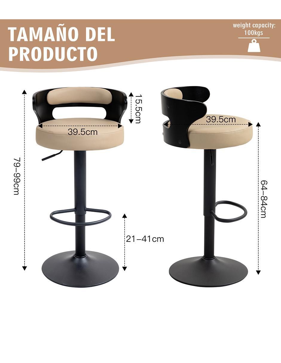 Juego de bancos Home Make Moorclan de acero