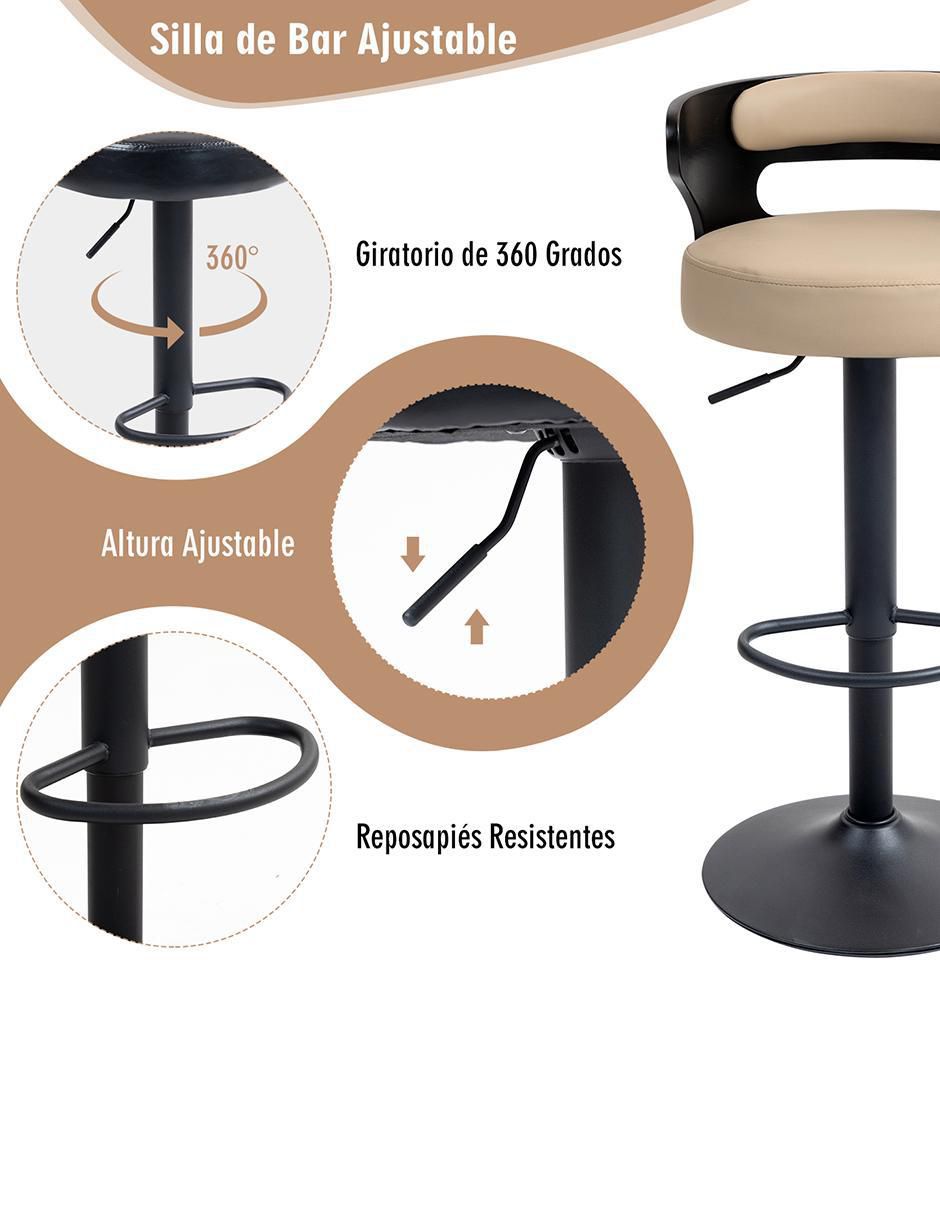 Juego de bancos Home Make Moorclan de acero