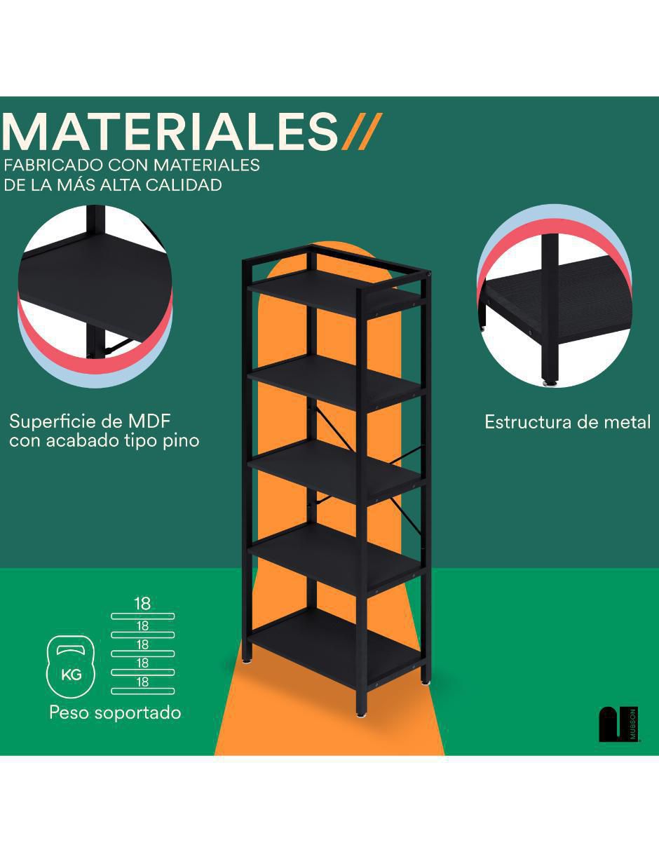 Librero de MDF 3