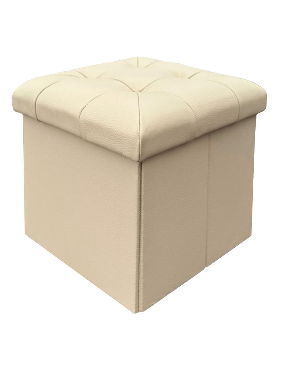 Taburete de piel