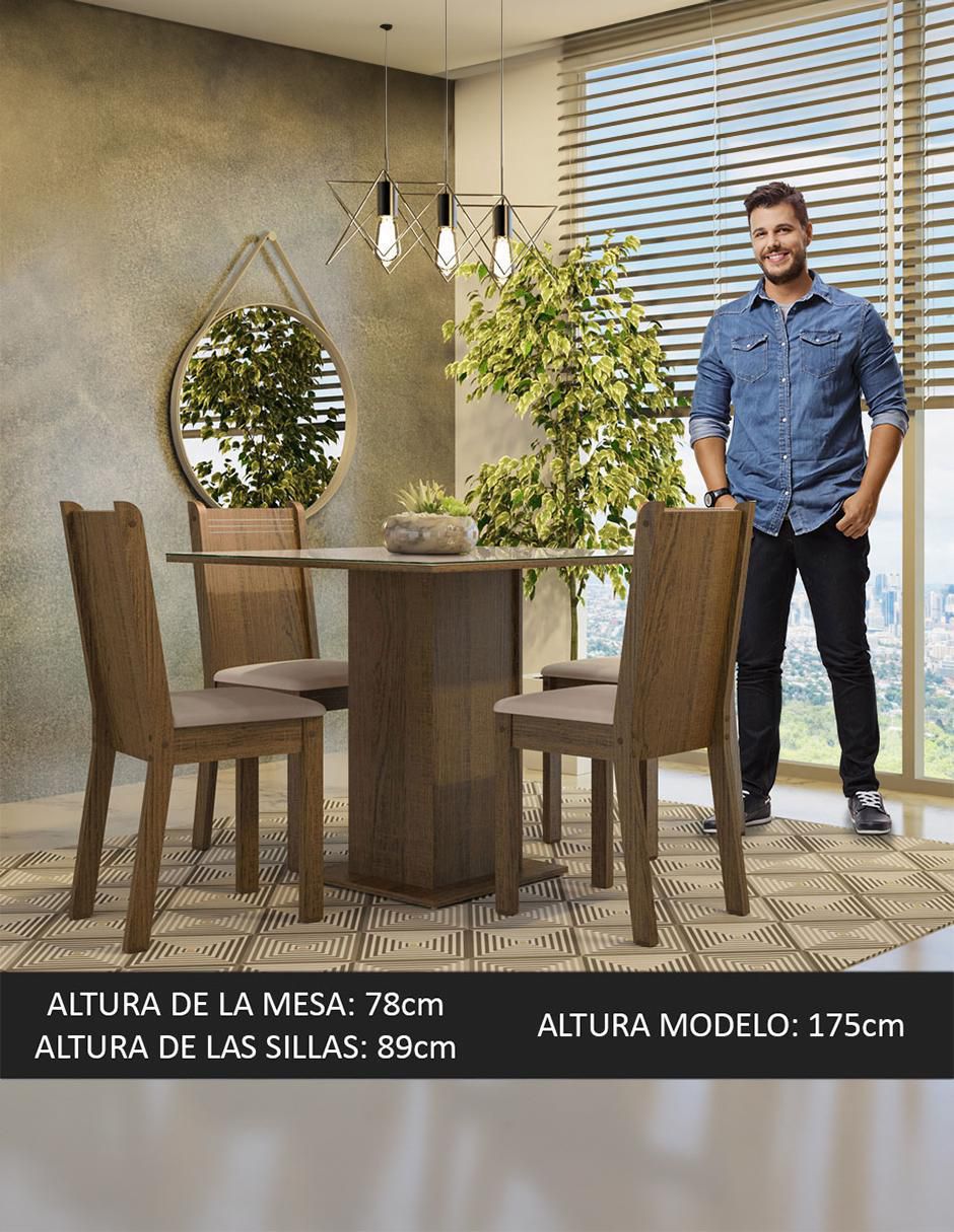 Comedor Perla para 4 personas 11