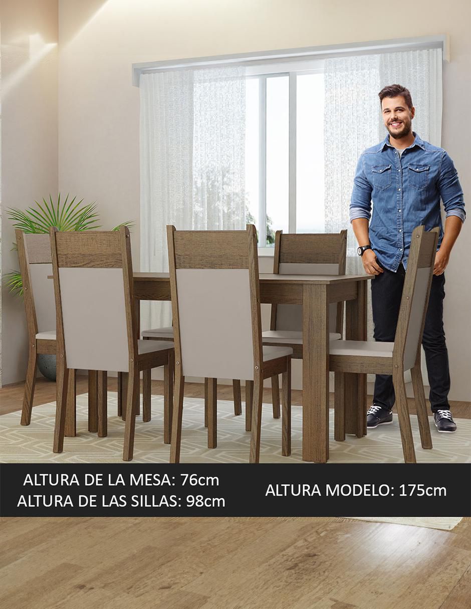 Comedor bahamas para 6 personas 14