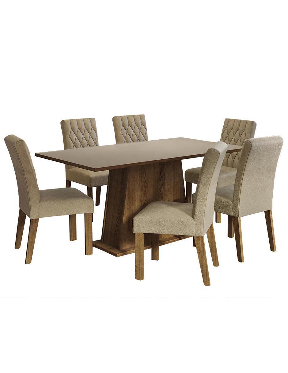 Comedor Britney para 6 personas