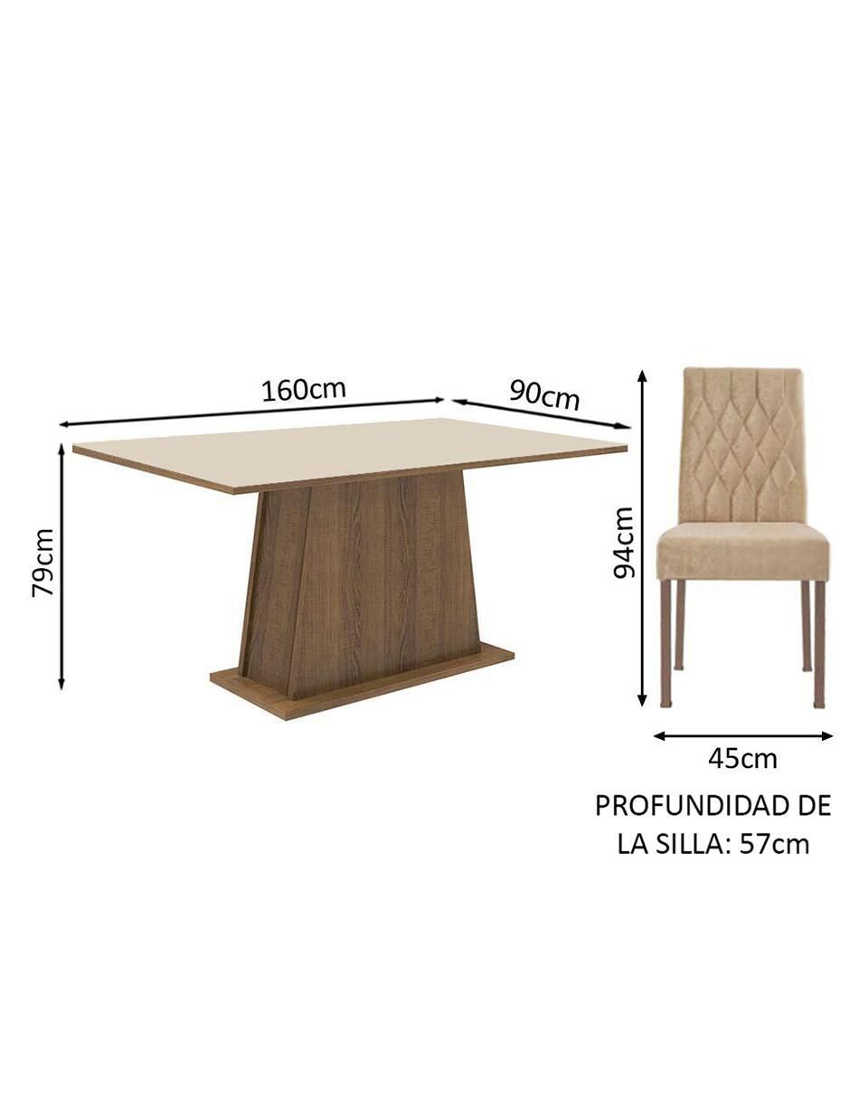 Comedor Britney para 6 personas 12