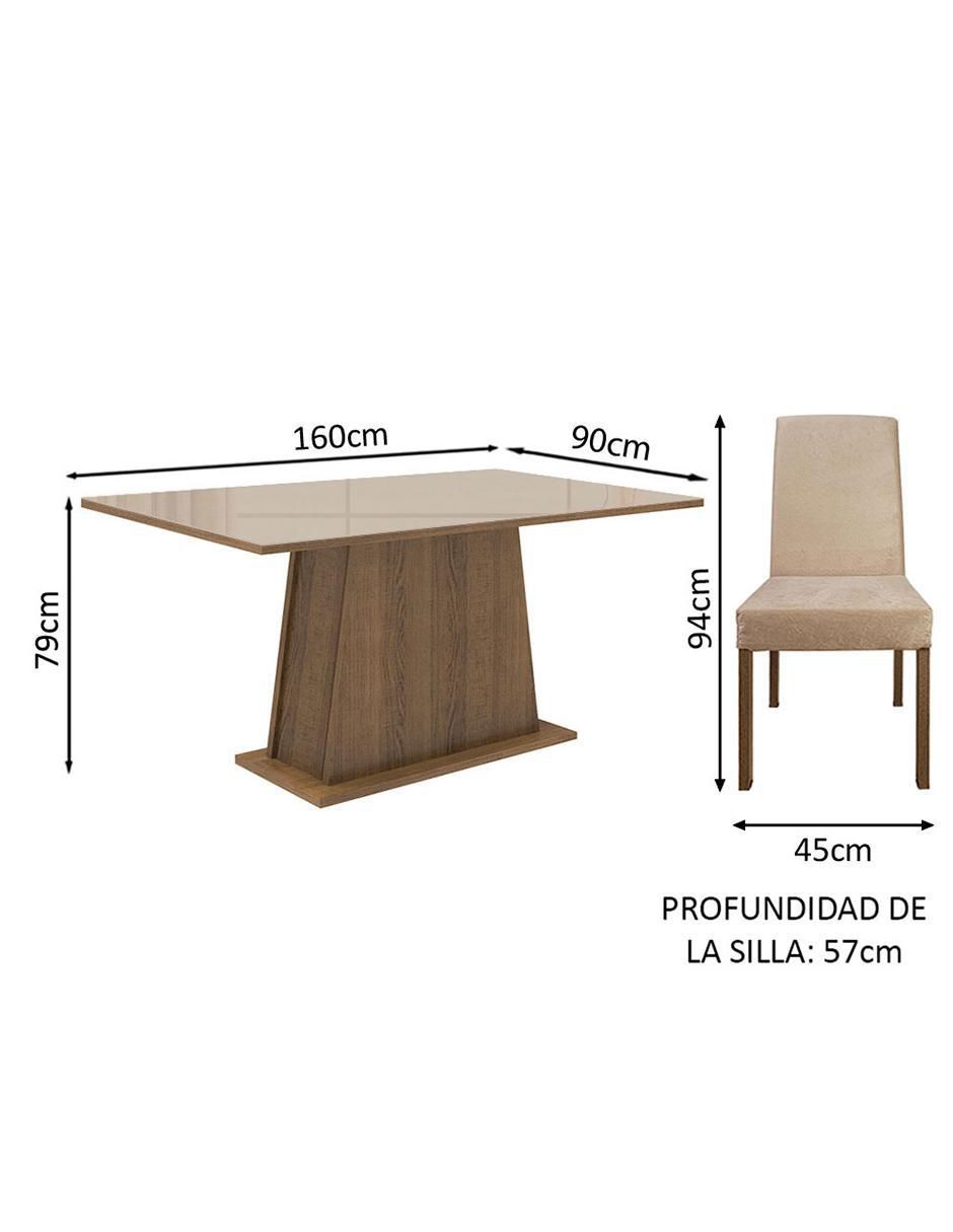 Comedor Sabrina para 4 personas 11