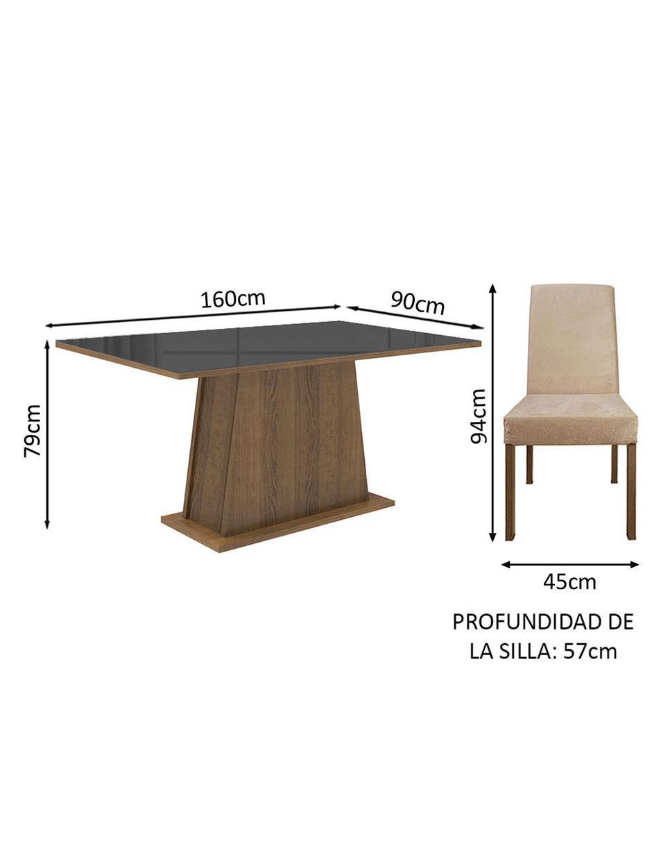 Comedor Sabrina para 4 personas 11