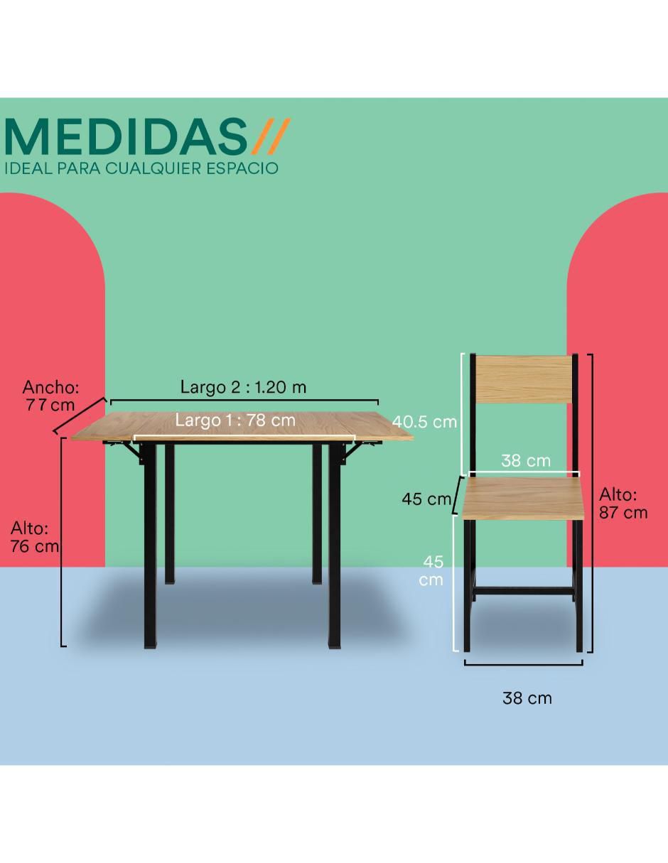 Comedor Ponce para 4 personas 7