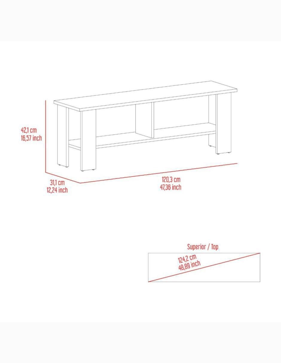 Mueble de tv Navik de melamina 8