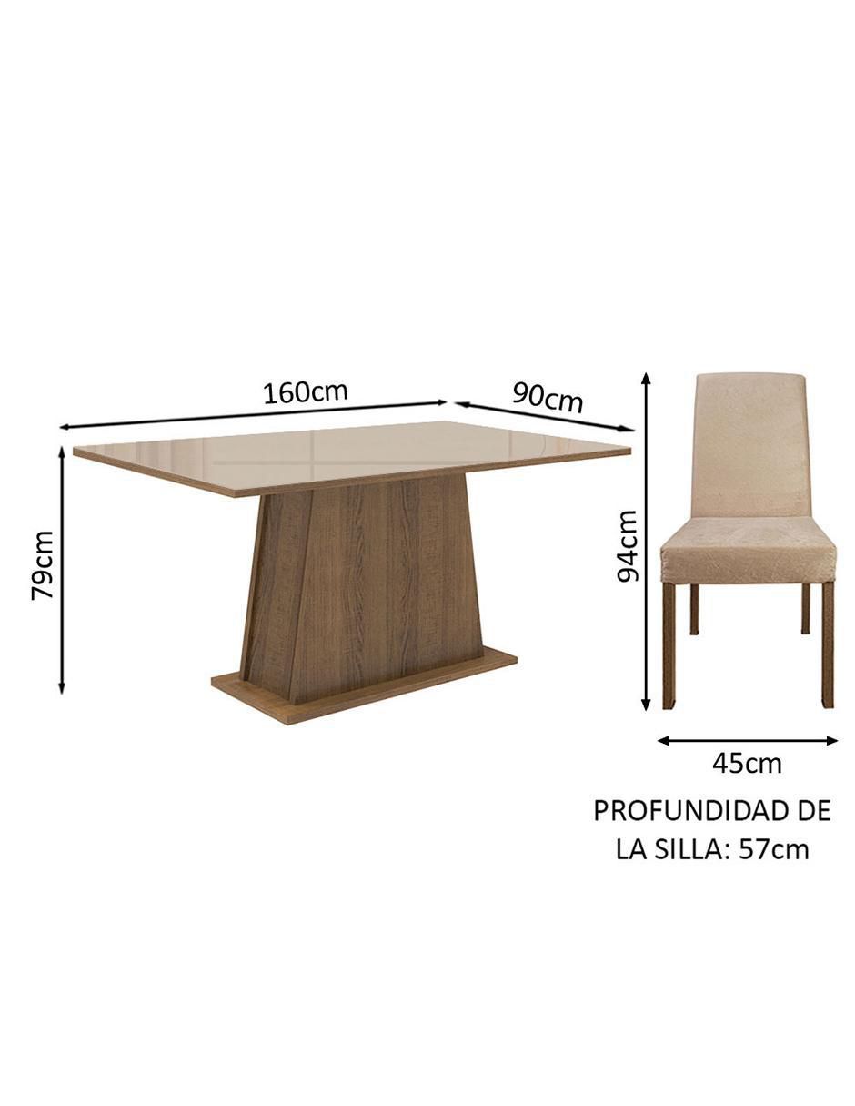 Comedor Patricia para 6 personas 11