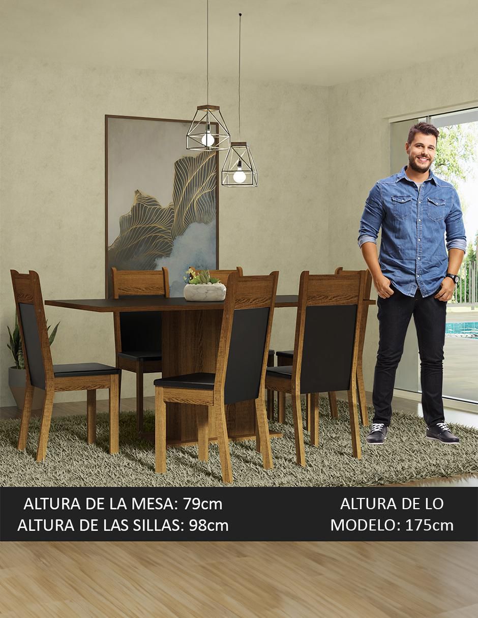 Comedor Augusta para 6 personas 13