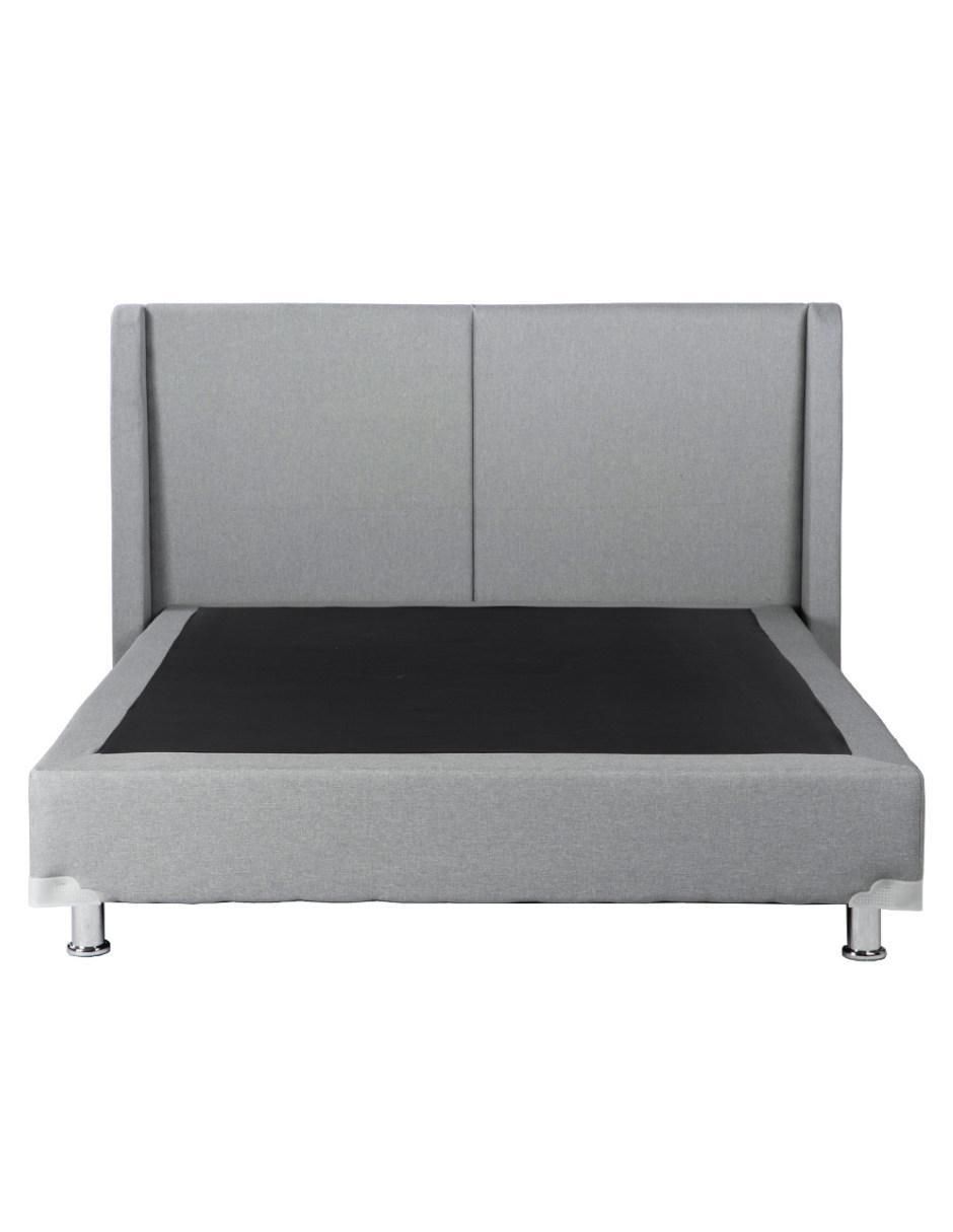 Cama dicasa milan box "de" madera y tela mat
