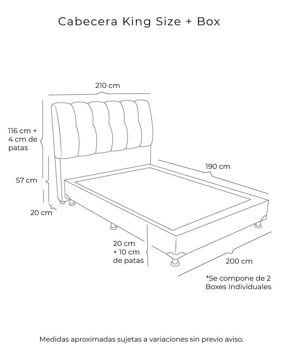 Cama NUBE BOX de madera pino 6