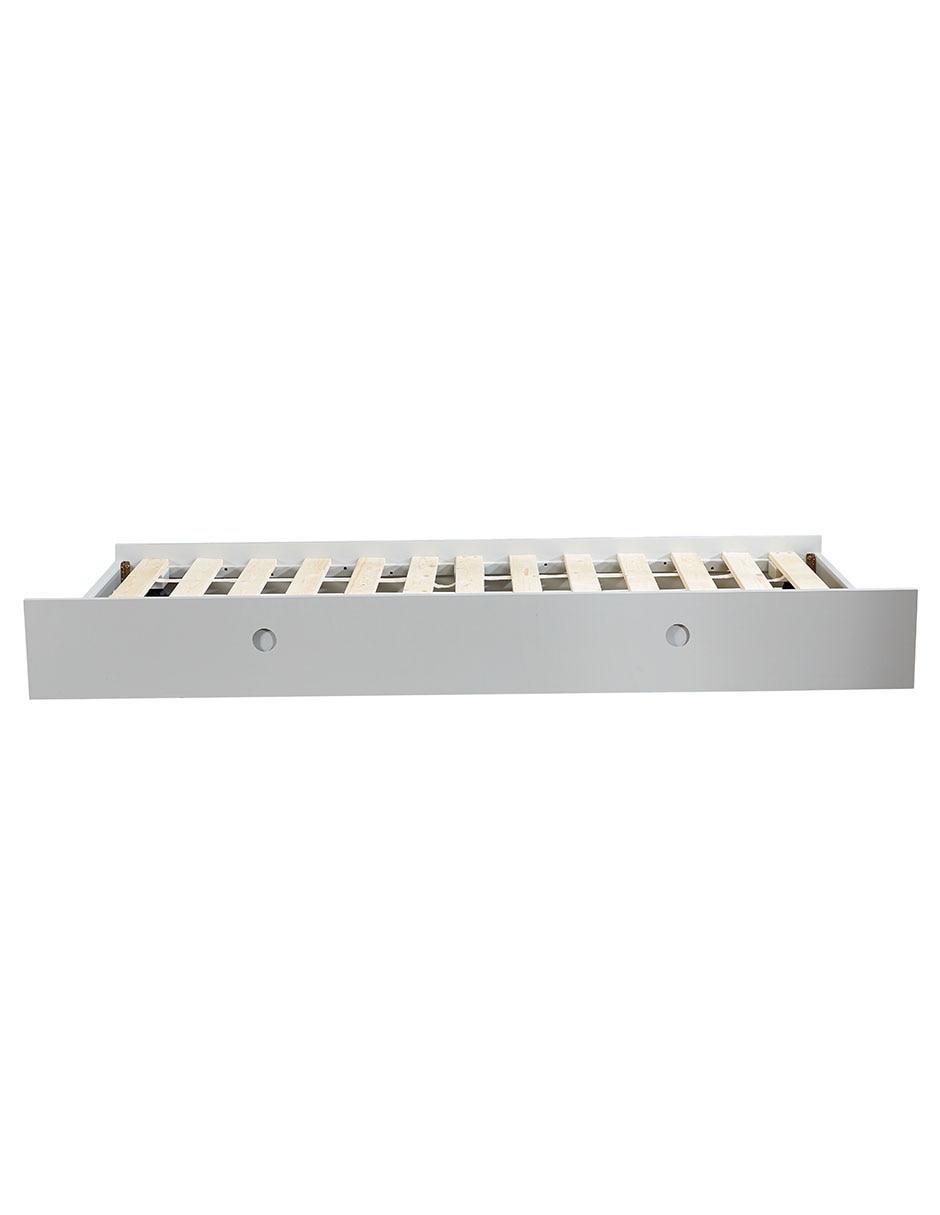 Cama baja de madera individual 3