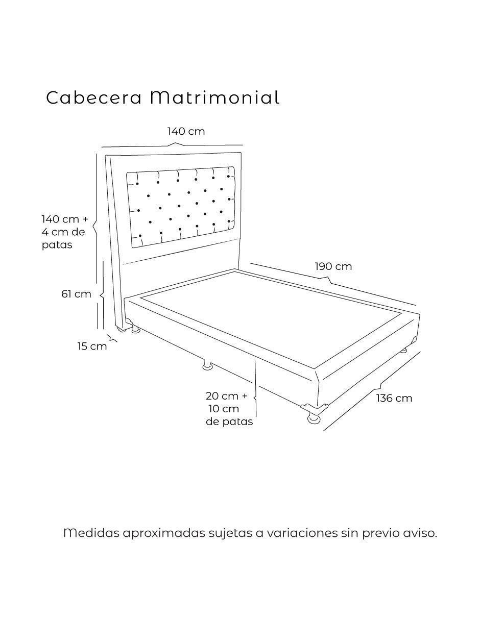 Set Recámara Mary Monaco de madera pino 4