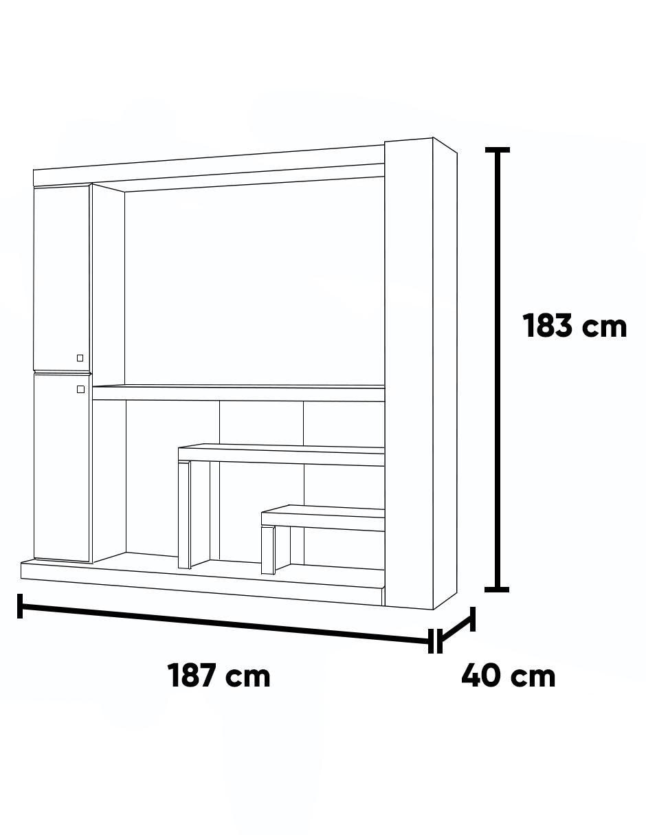 Mueble de tv de MDF 5