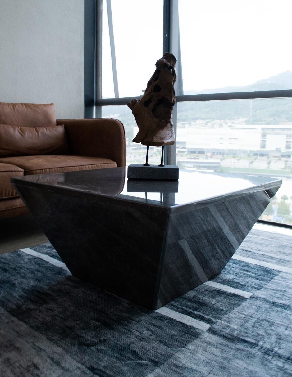 Mesa de centro vaniglam sin familia "de" mármol