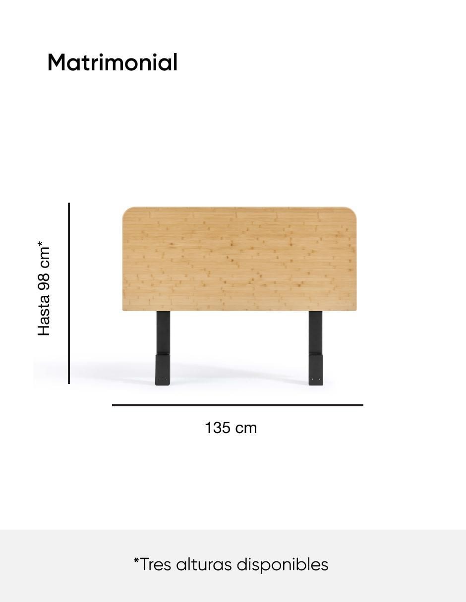 Cabecera Mix & Match Luuna de madera