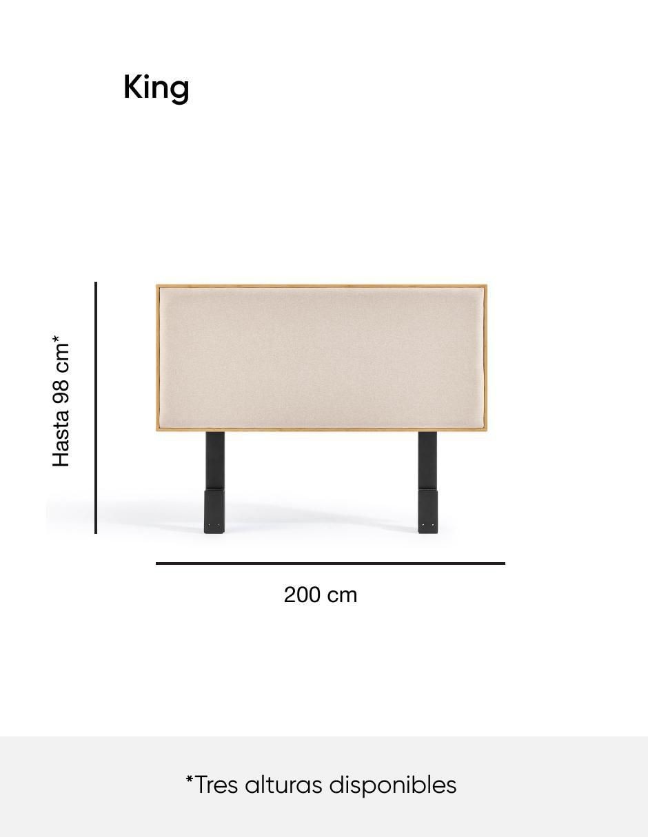Cabecera Mix & Match de madera