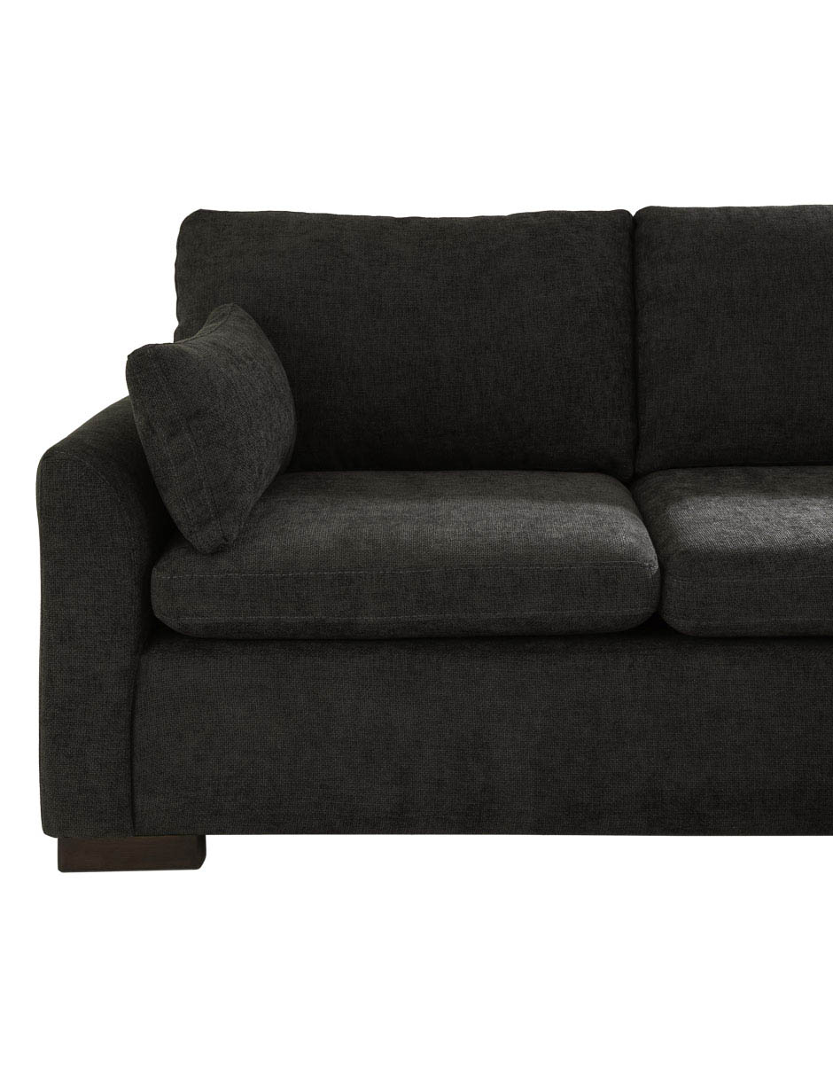 SALA MODULAR OLIVIA TELA, GRIS OXFORD