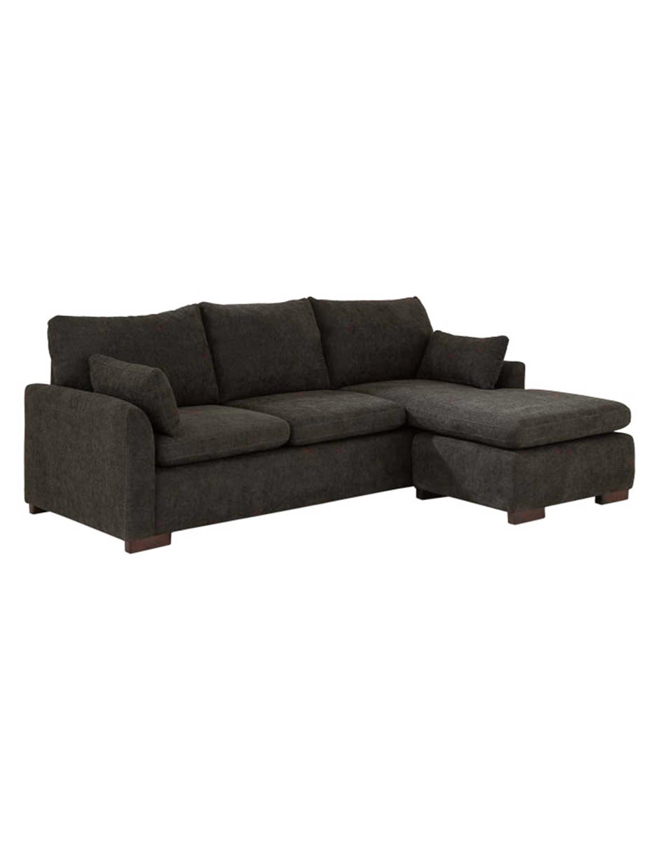 SALA MODULAR OLIVIA TELA, GRIS OXFORD