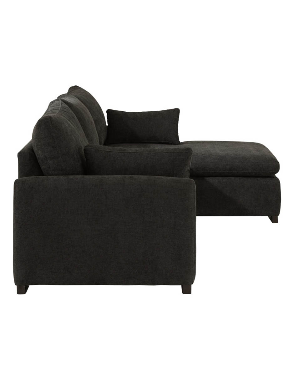 SALA MODULAR OLIVIA TELA, GRIS OXFORD