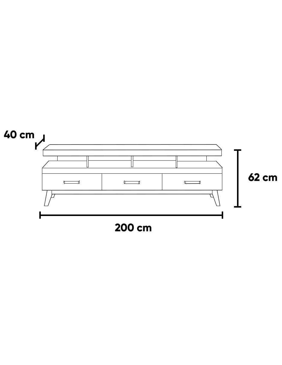 Mueble de tv de MDF 4