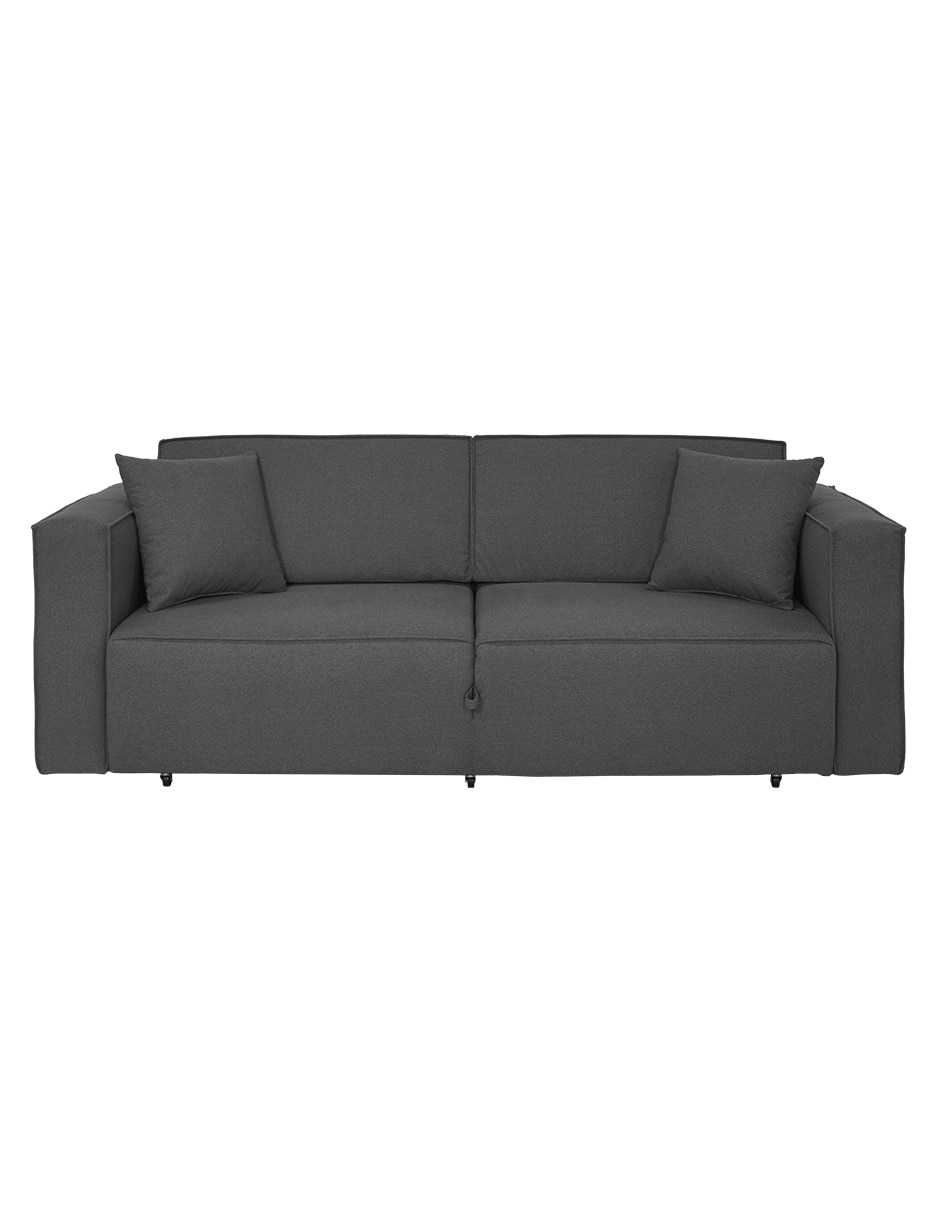 Sofá cama de terciopelo