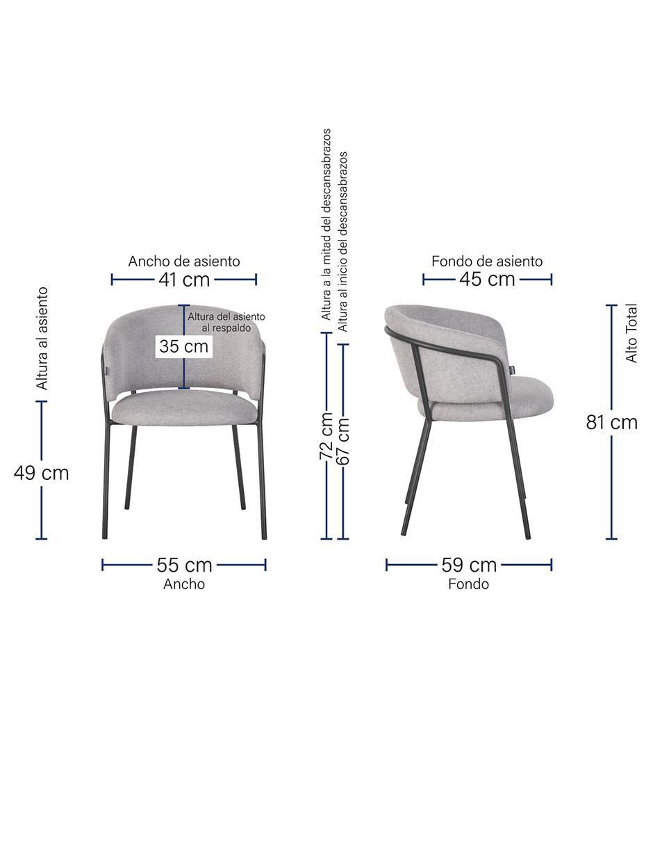 Silla 1 "piezas" escocia pata negra brum "de" poliéster adulto