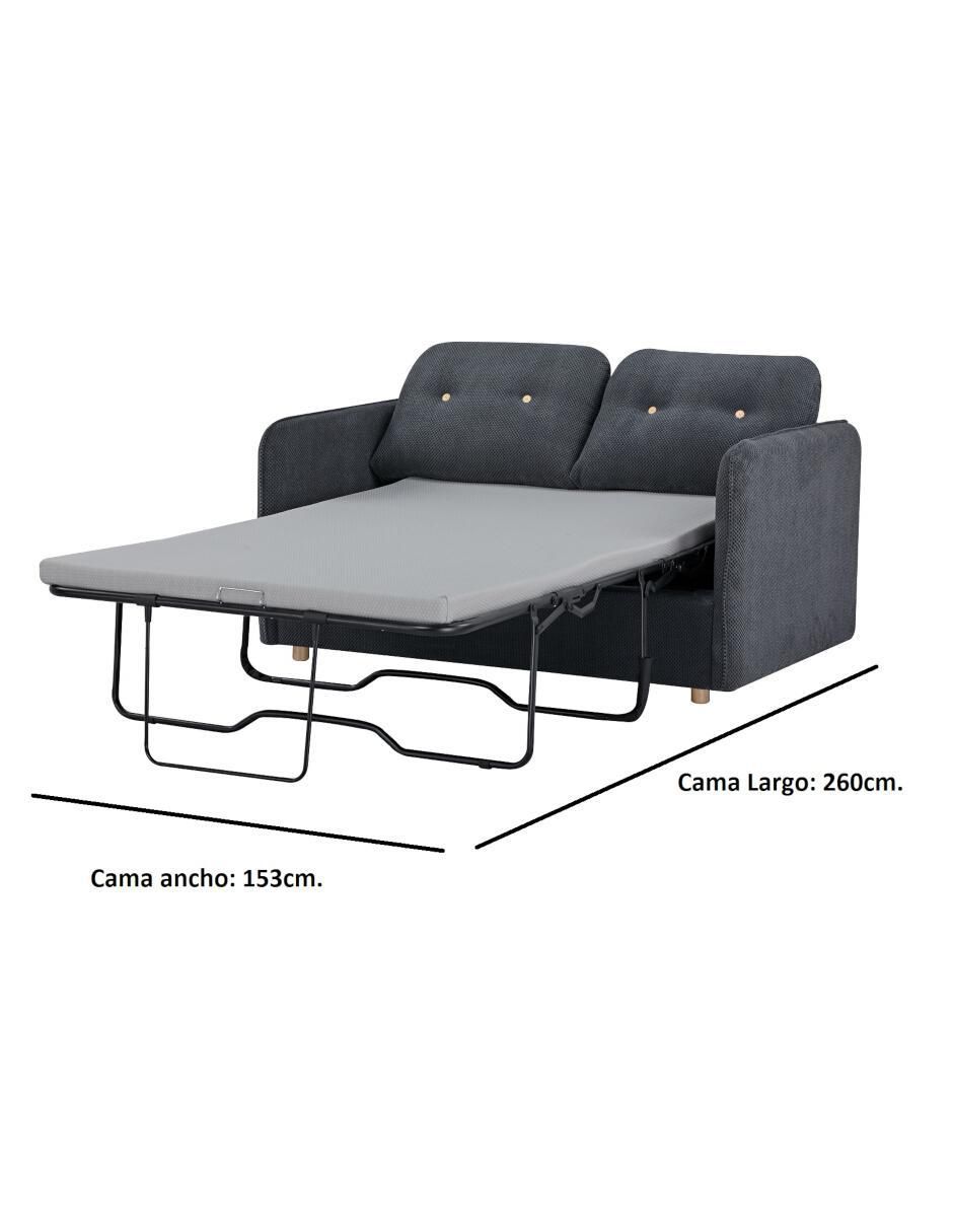 Sofá cama Premium de poliéster 13