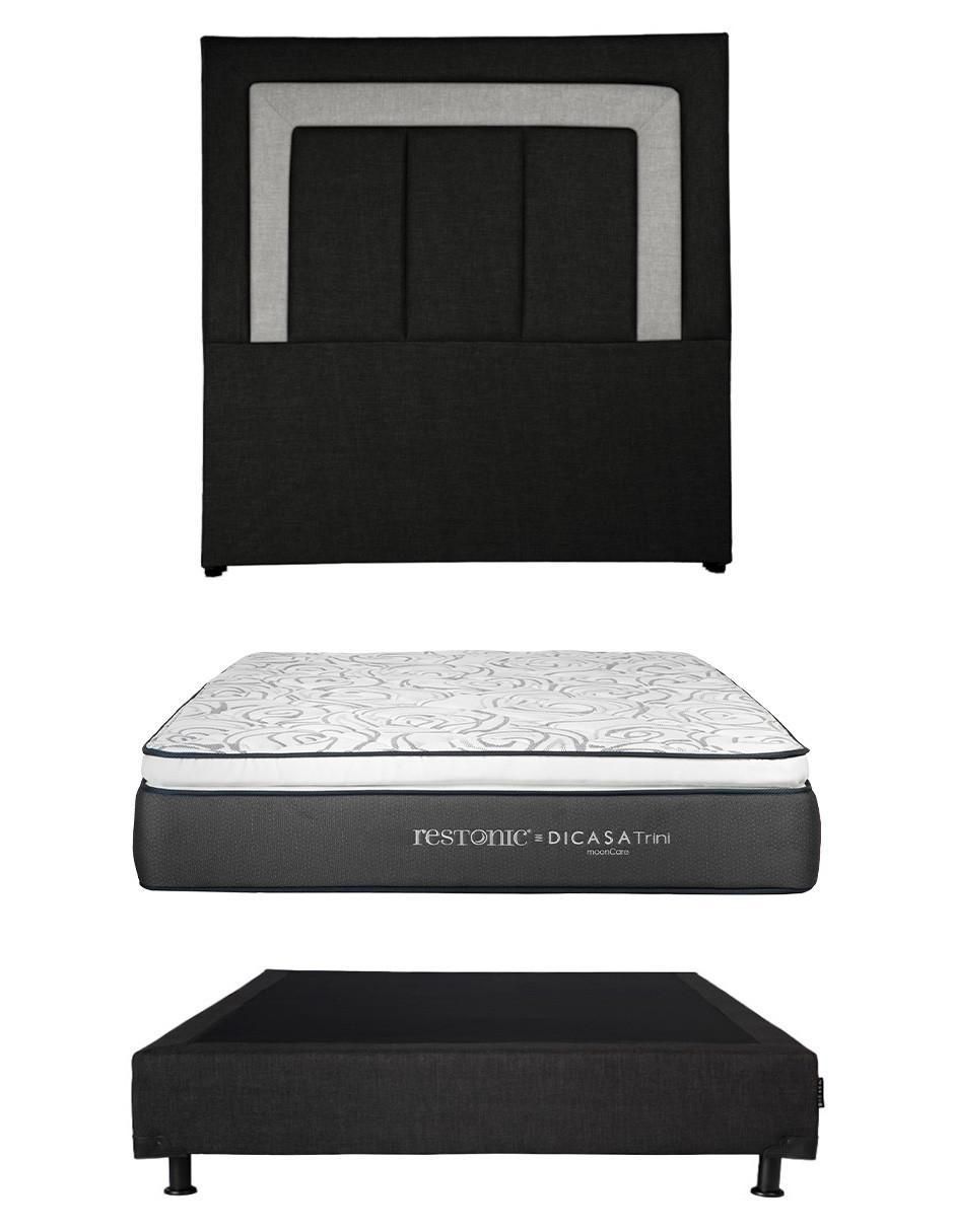 Set Recámara Bora Box de madera pino