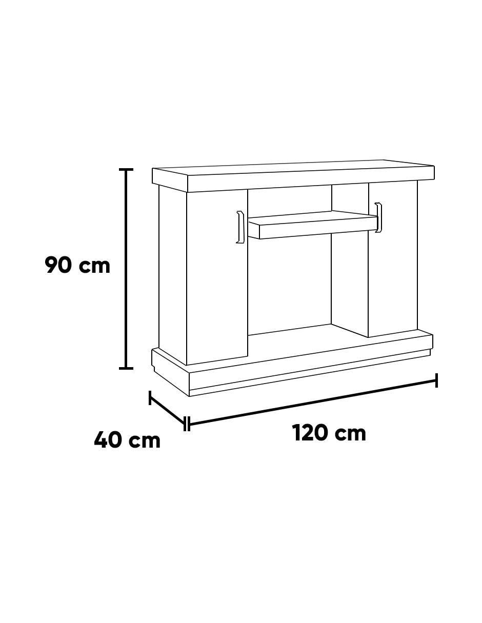 Mueble de tv Habana de madera 5