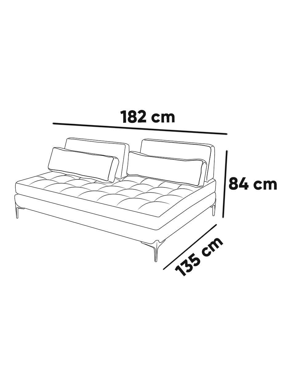 "futón/sofá cama" no gibra m & e muebles "de" poliéster