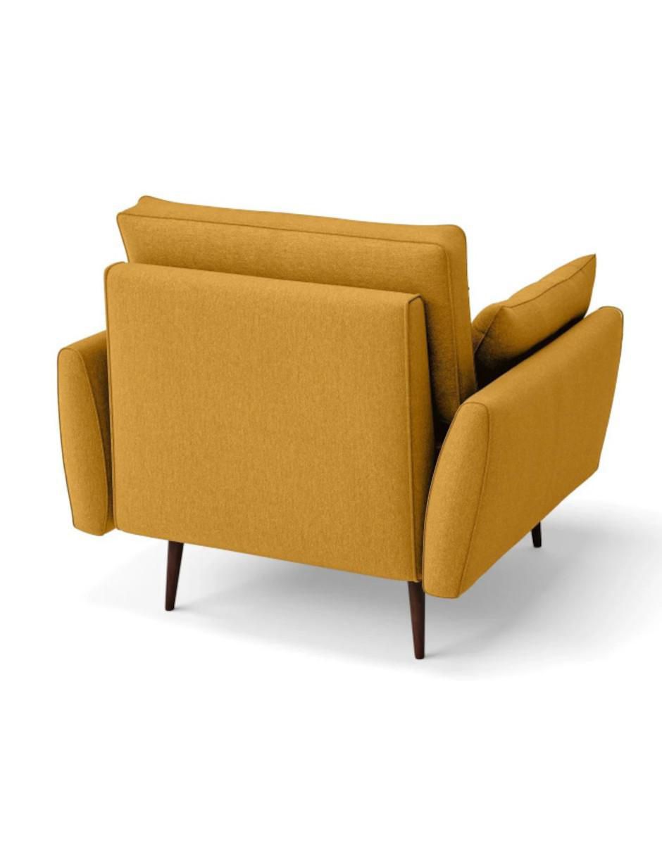Sillón valencia design menken "estilo" mid century "de" lino