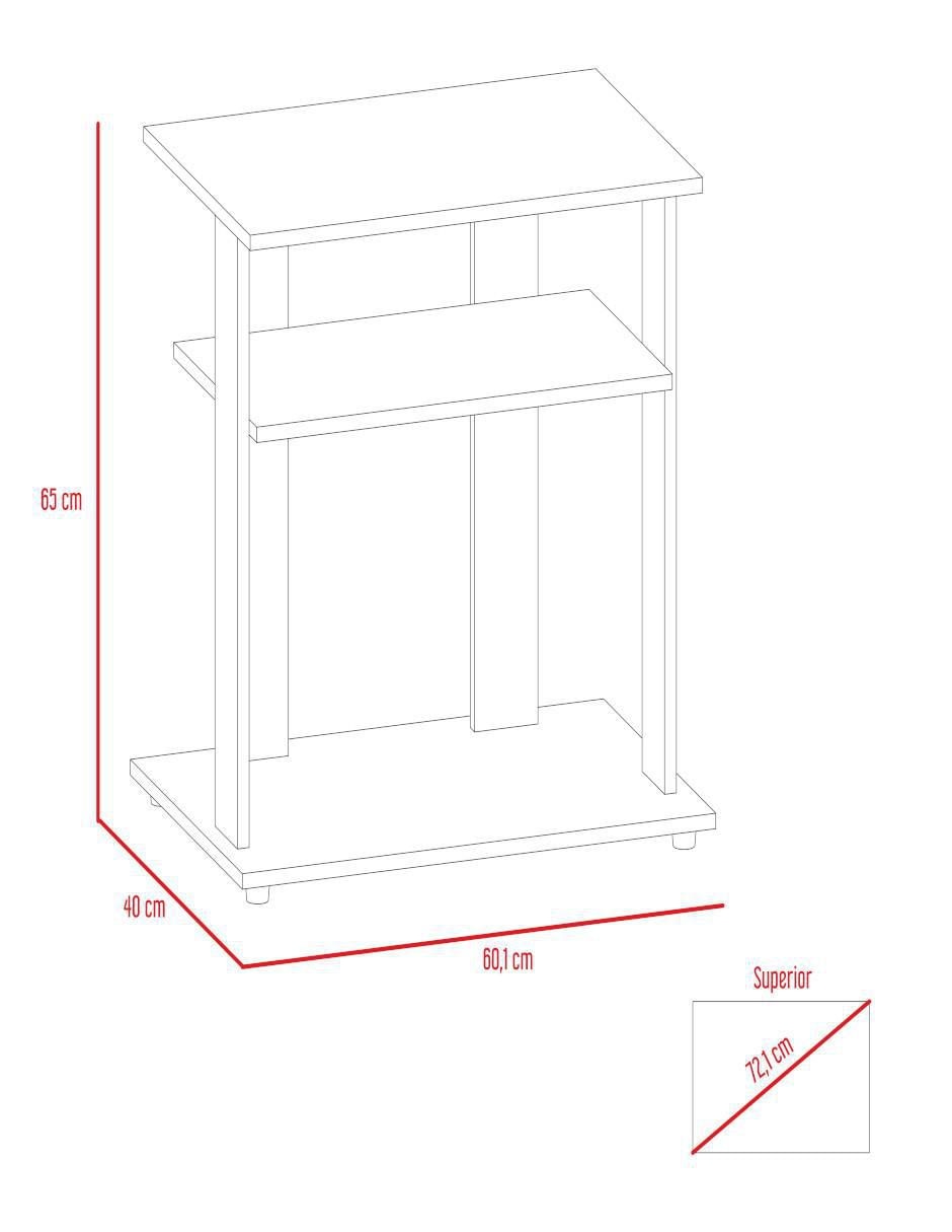 Mueble de tv Eco de melamina 7