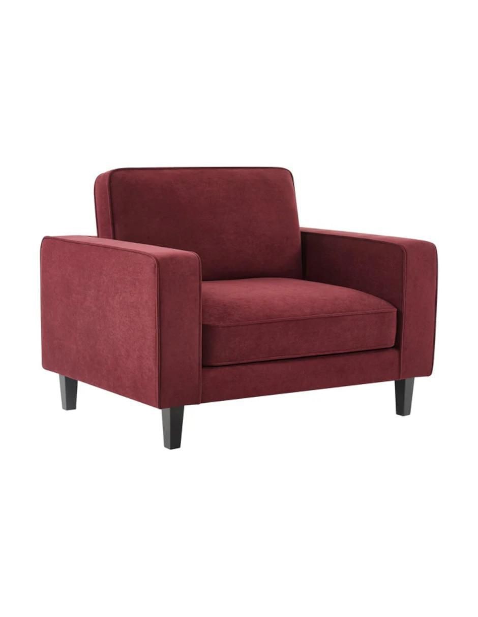 Sillón valencia design dallas "estilo" mid century "de" lino