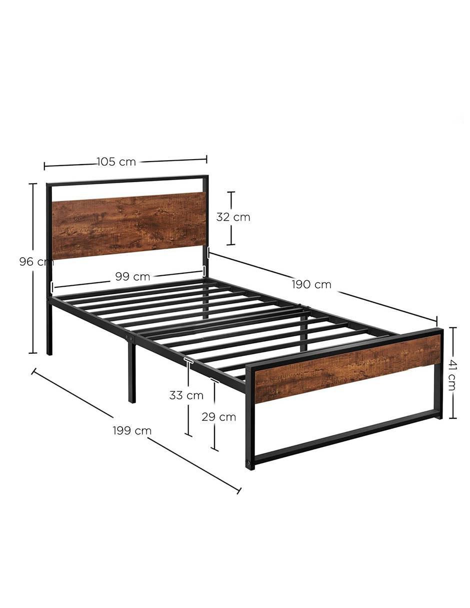Base para cama de metal 3