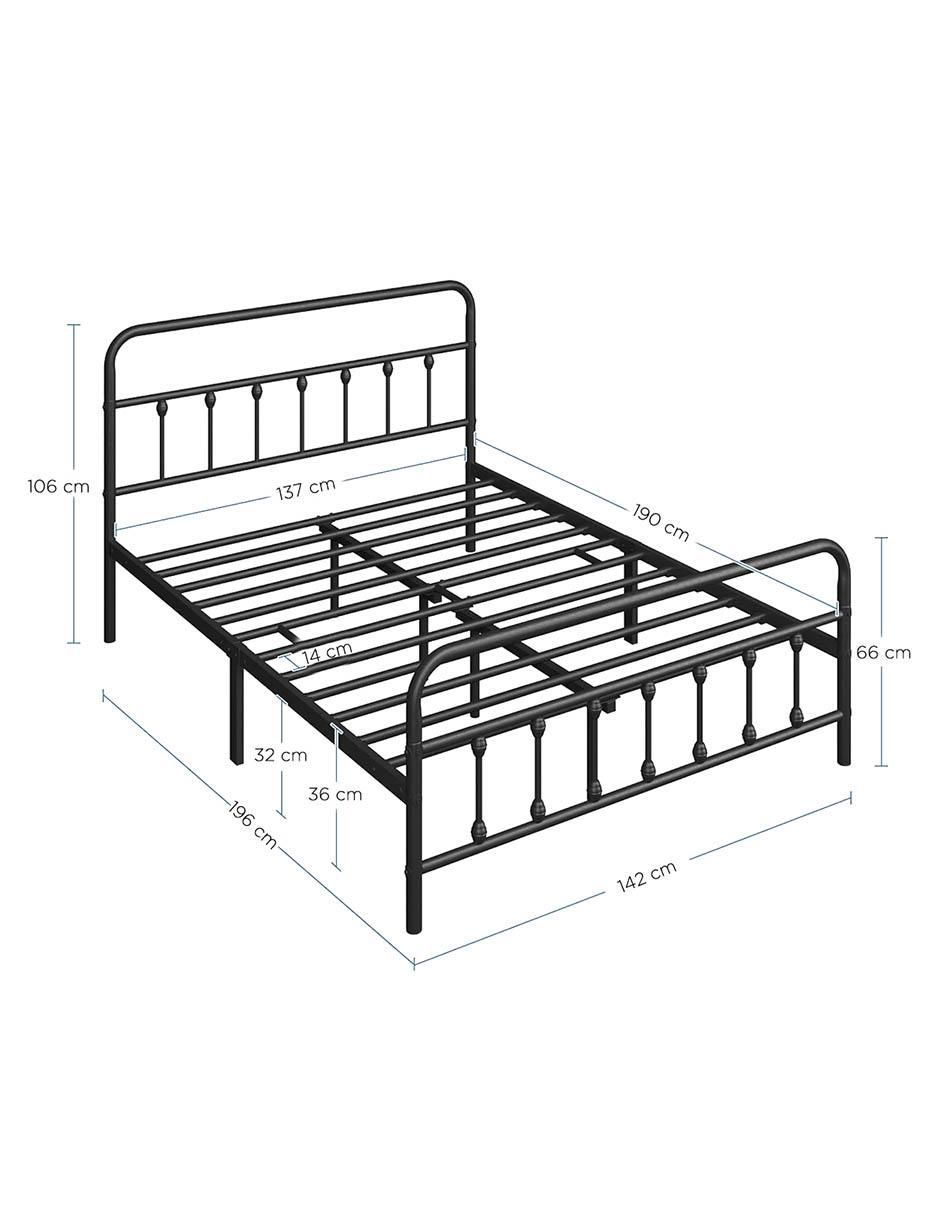 Base para cama de metal 3