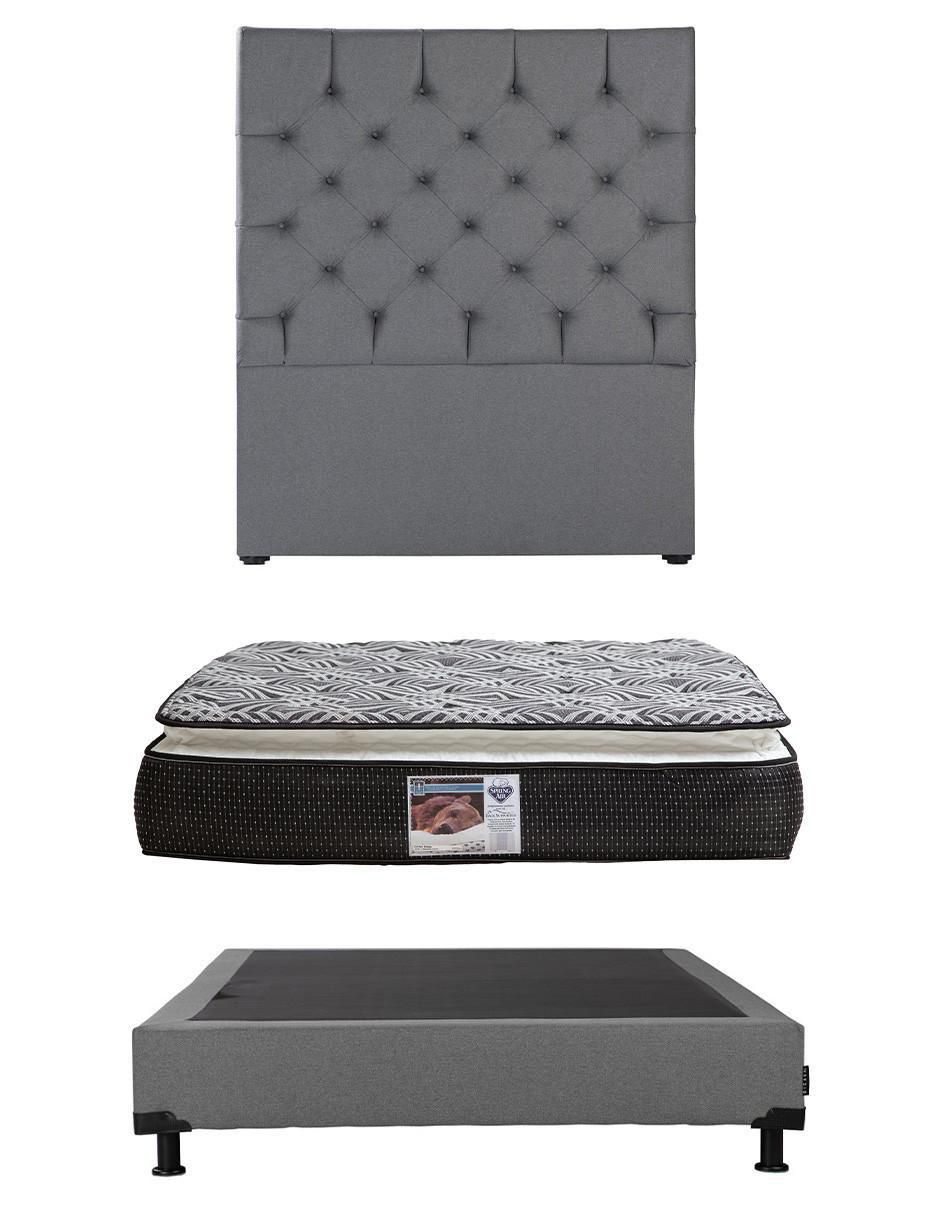 Set Recámara Capri Box Omega de madera pino Set Recámara Capri Box Omega de madera pino