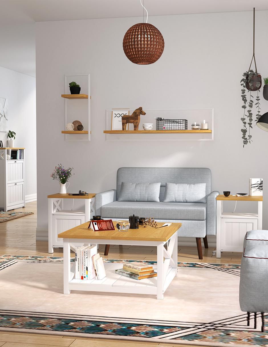 Love seat Ania de lino 2