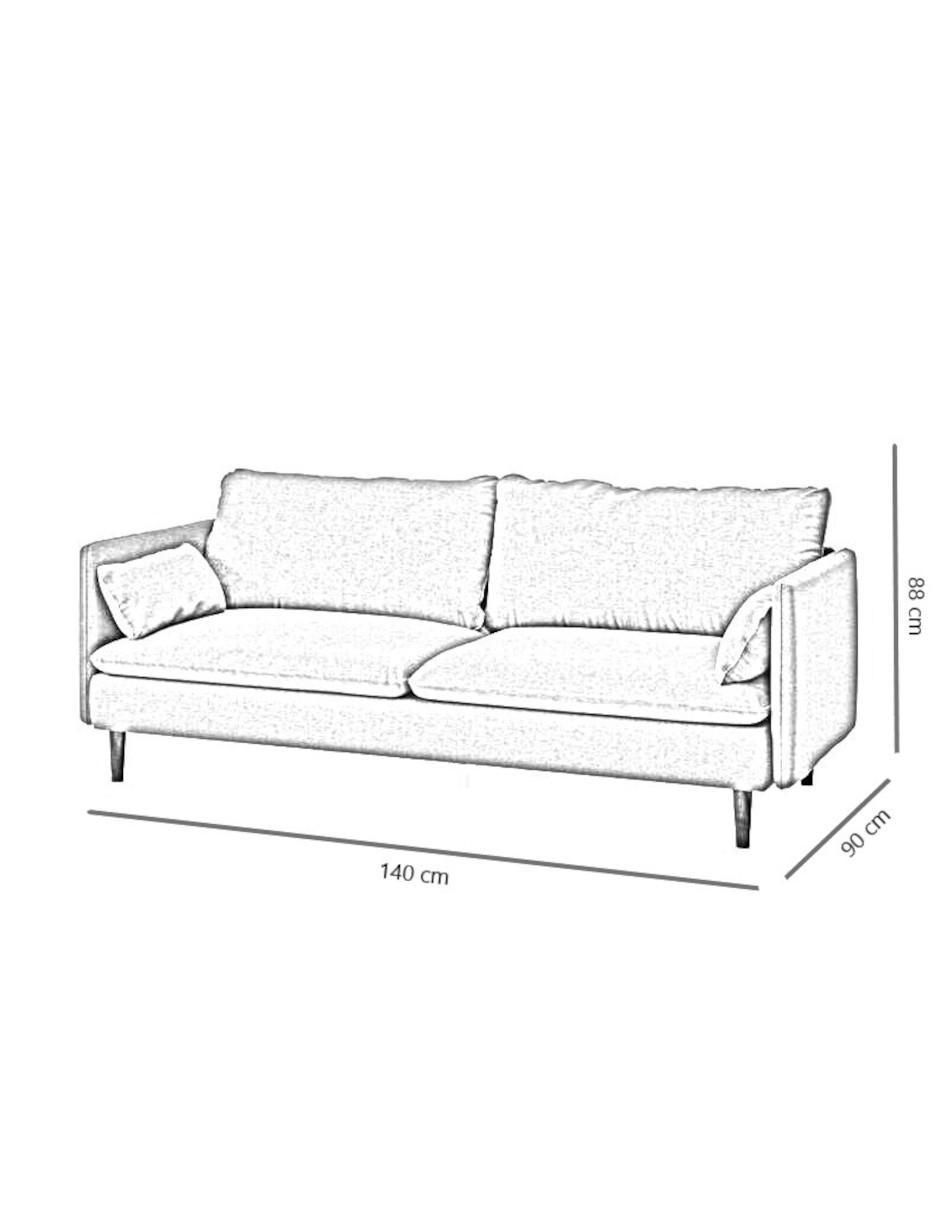 Love seat Modica de lino 4