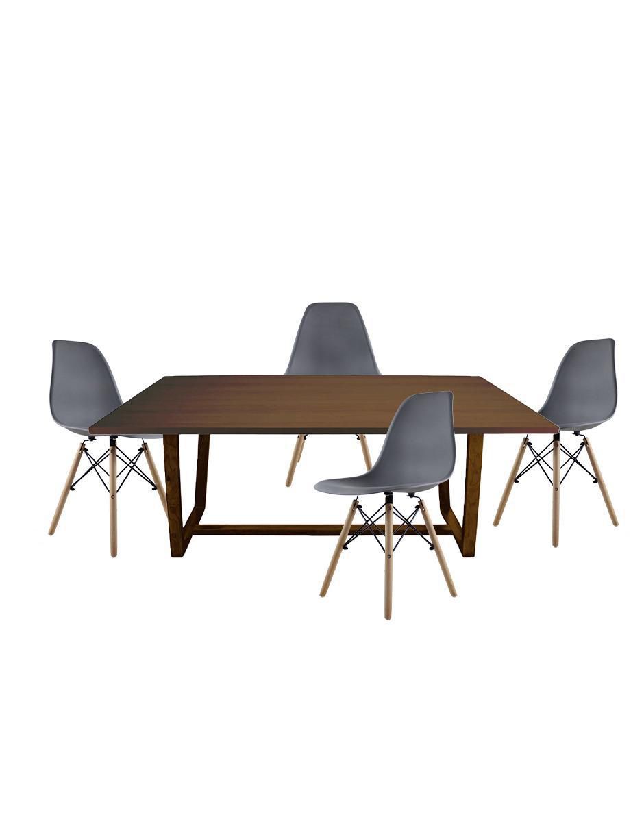 "comedor" mundo in contempo nogal "para" 4 personas