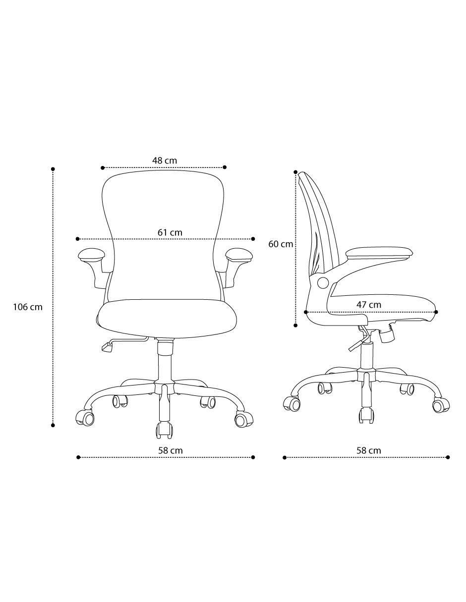 Silla escritorio Bluelander