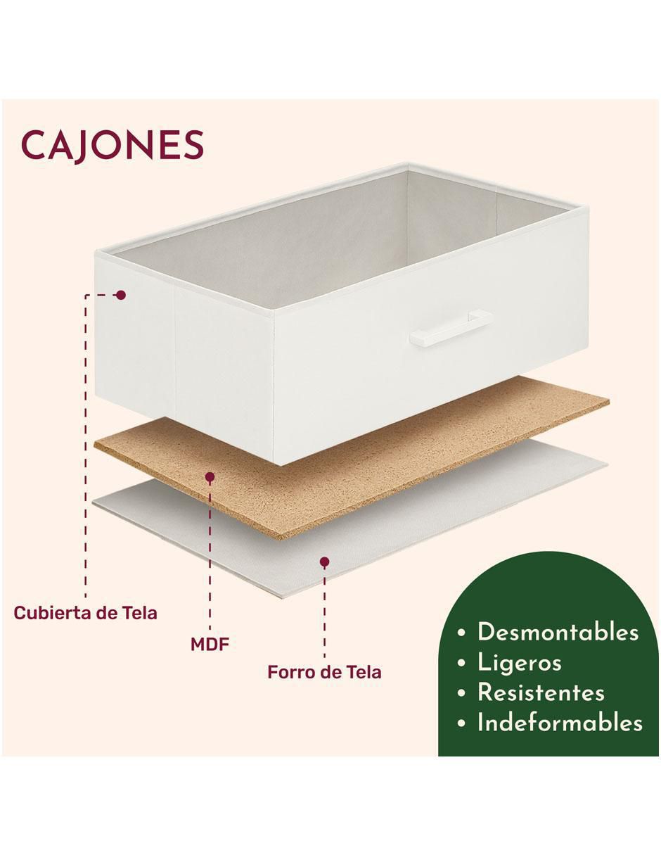 Cajonera armable de MDF 3