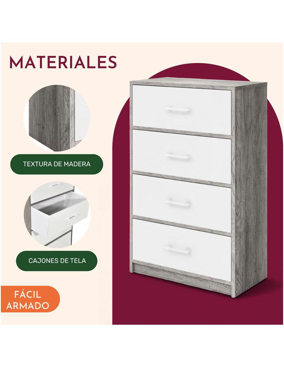Cajonera armable de MDF 3