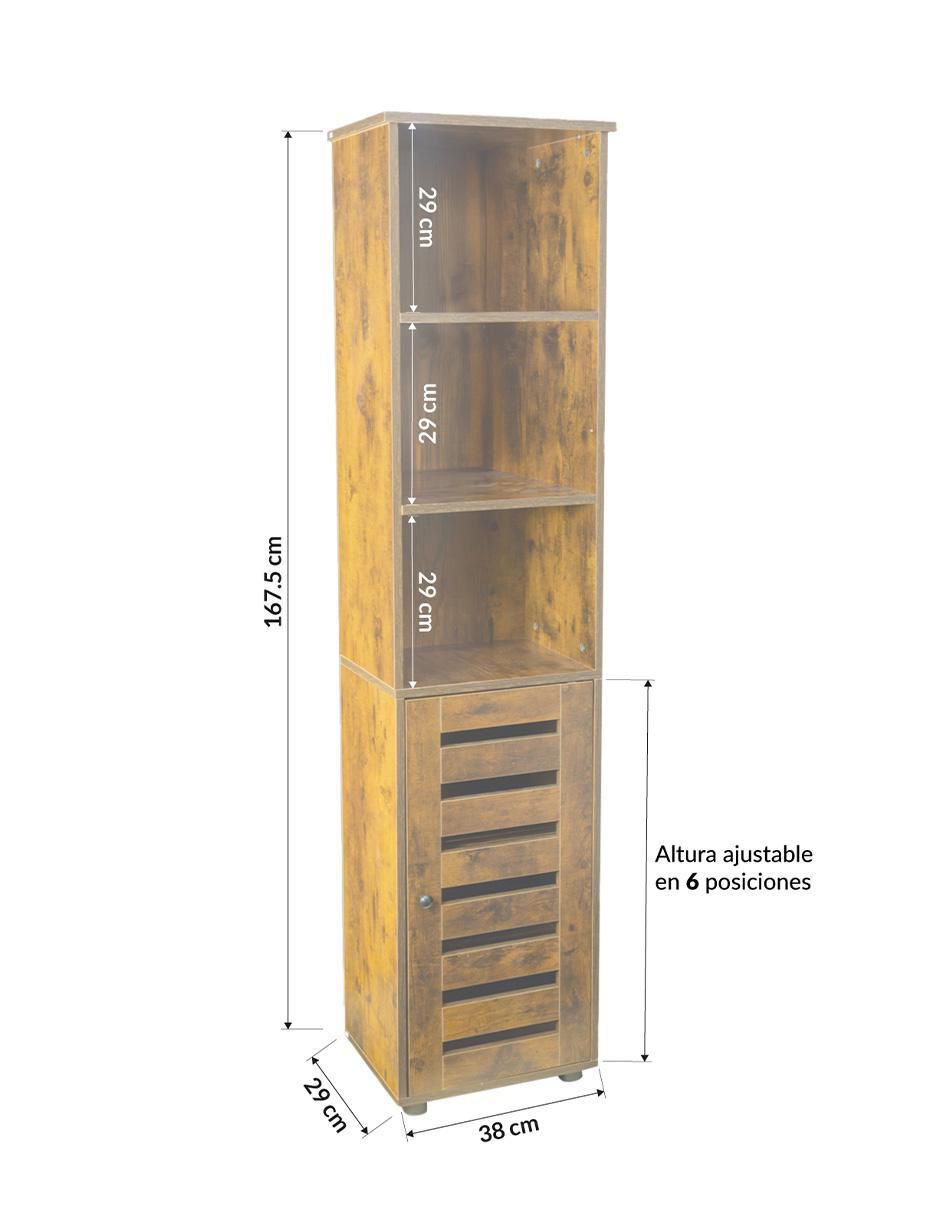 Librero Kali de MDF 10