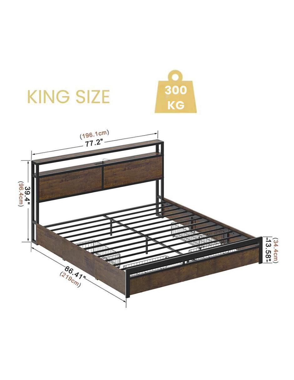 Base para cama de MDF 4
