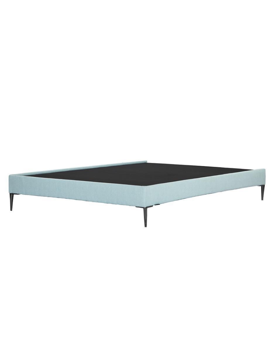 "base para cama" dicasa base cama slim "de" madera pino ind