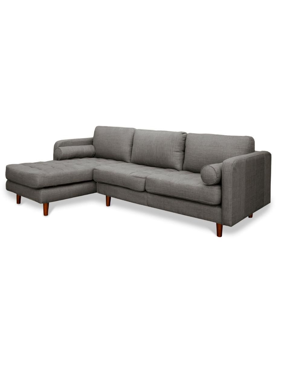 Sala modular izquierda confortopiel noruega "de" lino